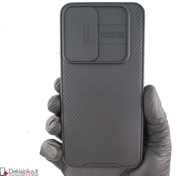 Nillkin Camshield dėklas su kameros apsauga - juodas (Samsung S23 Plus) Nillkin Camshield dėklas su kameros apsauga - juodas (Samsung S23 Plus)